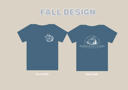 Fall Design (Indigo Blue)