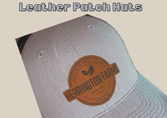 Herrington Farms Leather Patch Hat